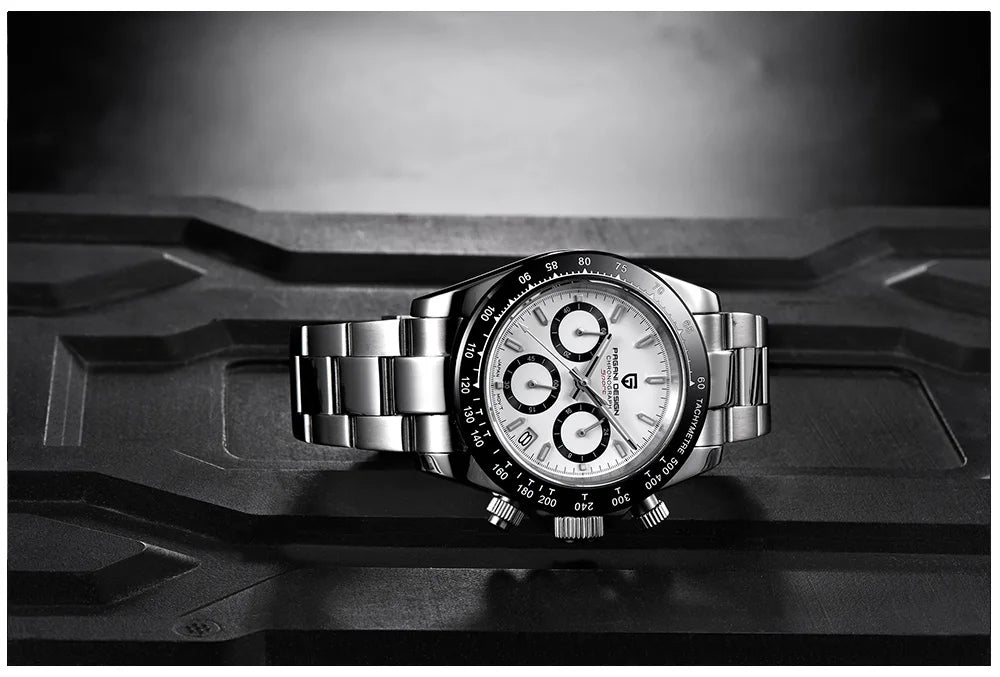 PAGANI DESIGN 2026 New Sport Chronograph Top Brand Luxury Quartz Watch For Men Sapphire crystal  Automatic Date Wrist watch Men