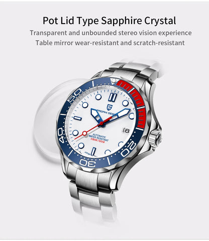 2025 New PAGANI DESIGN Men's Watches Luxury Automatic Watch For Men NH35A Mechanical Wrist watch Men AR Sapphire crystal Clock