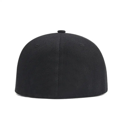 Odrasli zatvoreni na stražnjoj strani bejzbol kapa za male glave, za žene i muškarce, hip-hop snapback kapa, muške plus size prilagođene kape s ravnim vrhom, 55 cm do 64 cm