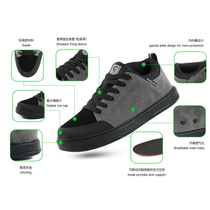 Men's MTB Shoes for Flat Pedals Suitable  for BMX, DH, Enduro, Free-ride