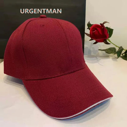 Czapka unisex, casualowa, akrylowa, gładka czapka baseballowa, czapki z regulacją dla kobiet i mężczyzn, czapka hip-hopowa, odzież uliczna, czapka typu „dad hat”, sprzedaż hurtowa