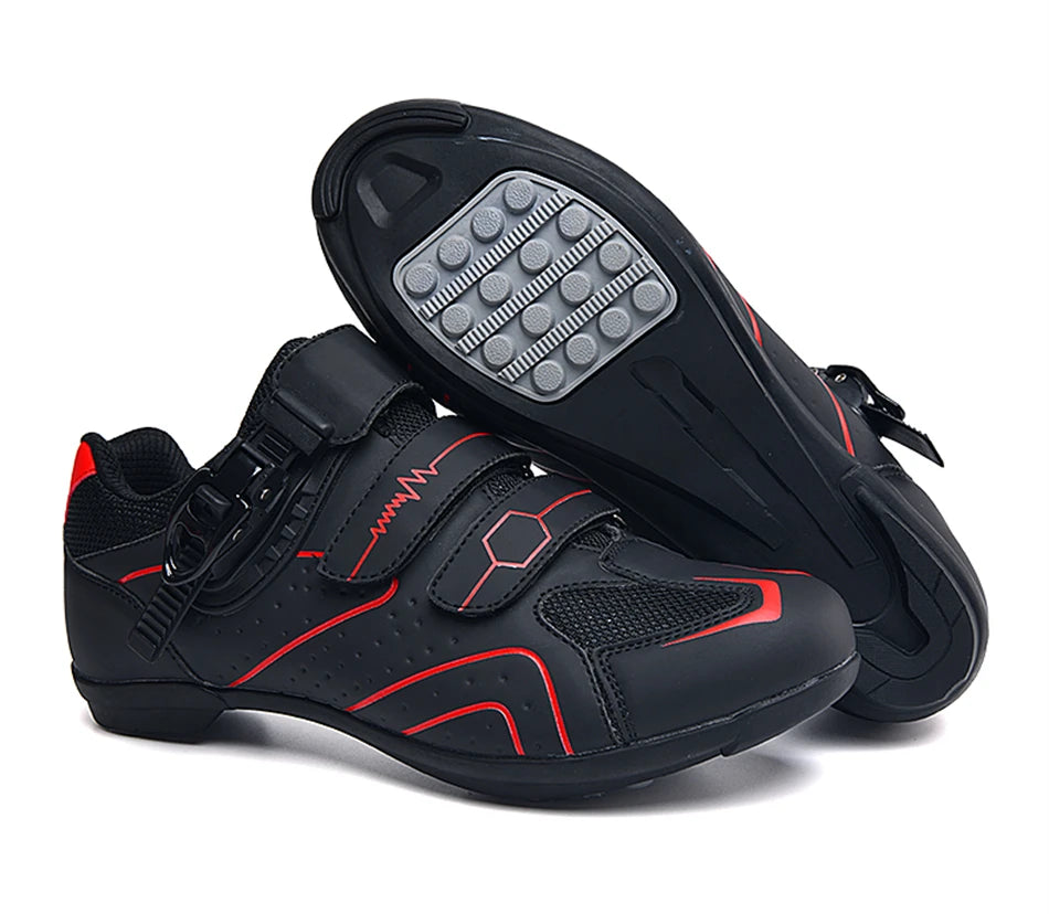 Professional Self-Locking Cycling Shoes Outdoor MTB Pedal Bicycle Shoes Non-Slip Sneakers Racing Road Speed Bike SPD Cleat Shoes