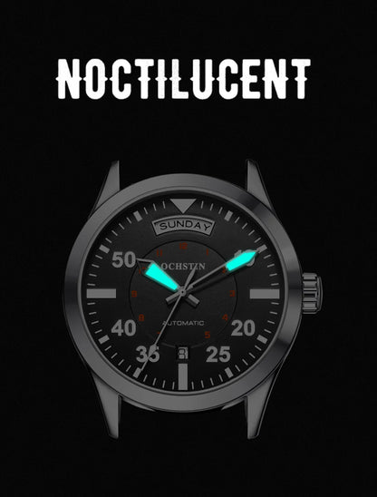 Pilot Men's Watches OCHSTIN Automatic Mechanical Men Watch Military Outdoor Waterproof Wristwatch Date Week Dial Gift For Male