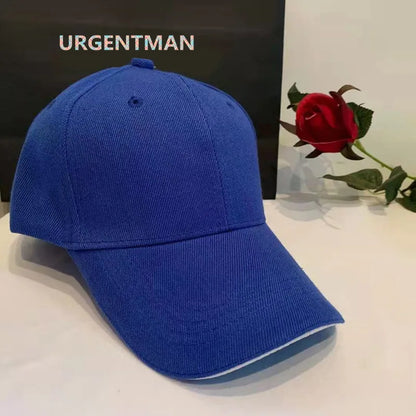 Czapka unisex, casualowa, akrylowa, gładka czapka baseballowa, czapki z regulacją dla kobiet i mężczyzn, czapka hip-hopowa, odzież uliczna, czapka typu „dad hat”, sprzedaż hurtowa
