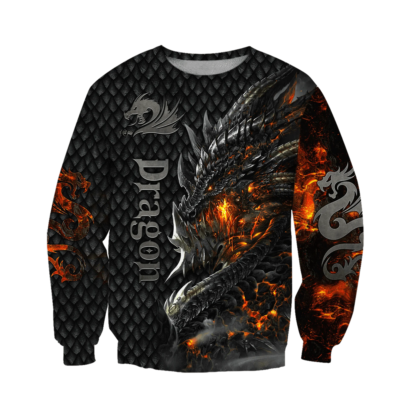 Piękna bluza z kapturem unisex z ognistym smokiem 3D i nadrukiem na całej powierzchni, męska bluza streetwear na jesień, casualowa kurtka dresowa KJ749