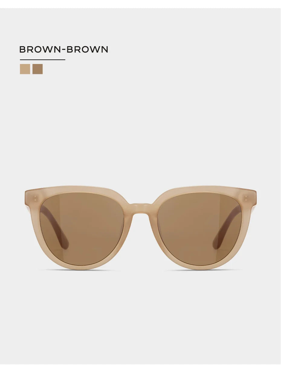 CAPONI Brand Design Sunglasses For Women Fashion Retro Girls Eye Shades Korea Style Polarized Sun Glasses UV Protection BH31031
