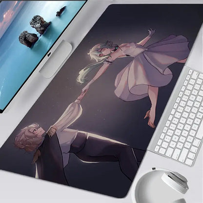 Overwatch Mauspad groß DIY Kawaii XXL PC-Computer-Schreibtischmatte Gamer-Büroteppich Tastatur-Tisch Gaming-Zubehör Mousepad