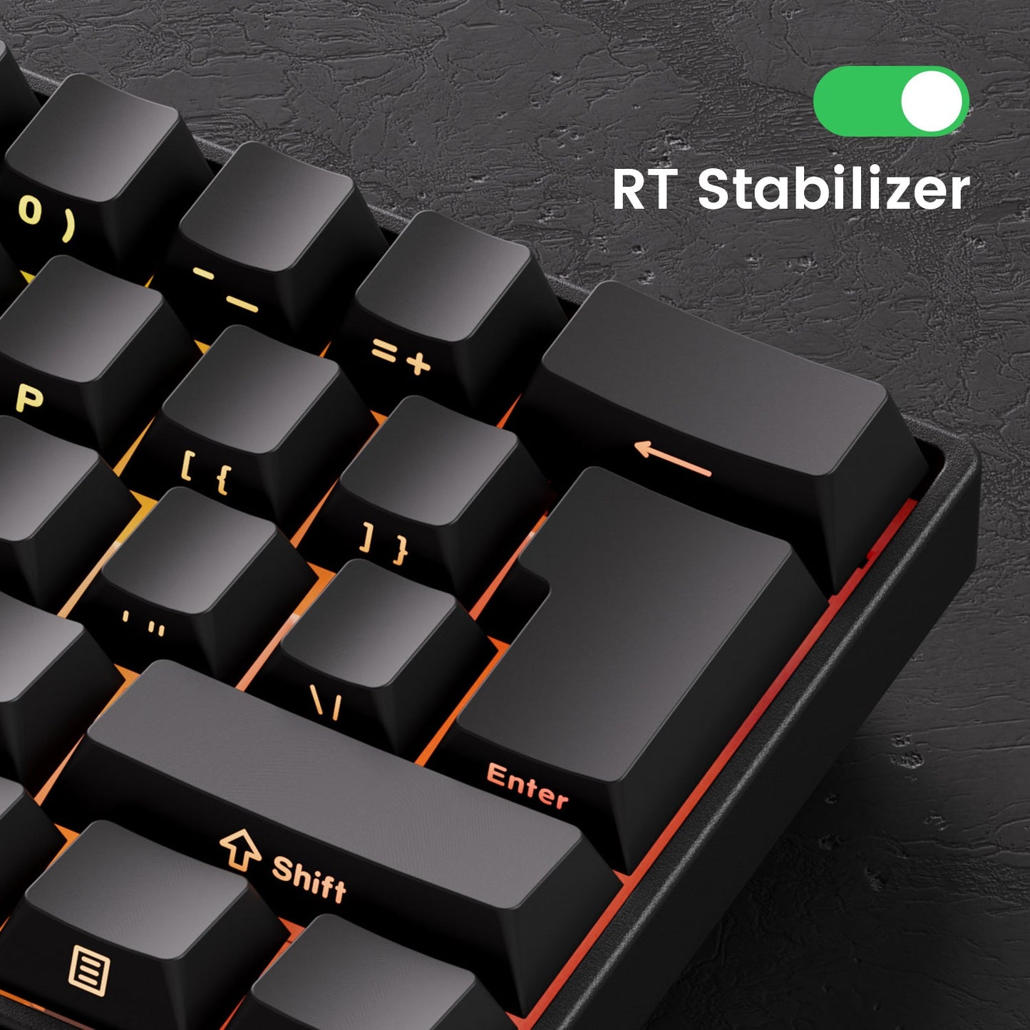 MONSGEEK FUN60 PRO&MAX HE Teclado mecânico 60% sem fios para gaming com switches magnéticos, Rapid Trigger 8K, ARGB e personalização