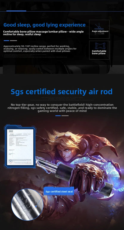 Gaming Chair Gaming Chair Office Computer Chair Ergonomics Sedentary Not Tired Home Can Lie Down