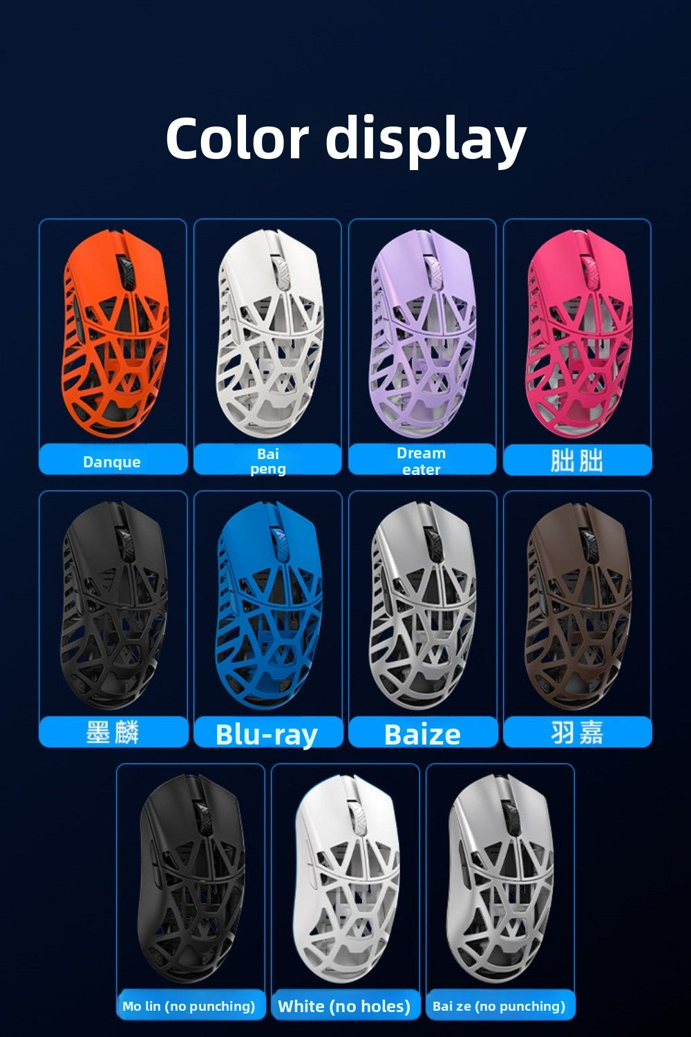 WLMOUSE Beast X Pro Magnesium Alloy Wireless Gaming Mouse, Ultra-Lightweight 8K Gaming Mouse with PAW3950HS Sensor, 30000 DPI, 750 IPS, Type-C Rechargeable