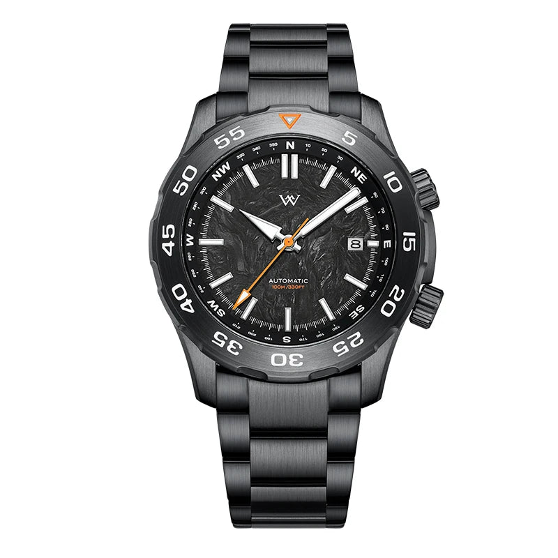 WM Watch Automatic Mechanical Watches Water Resistant Classic Casual Business Man Watch Welly Merck WM157M