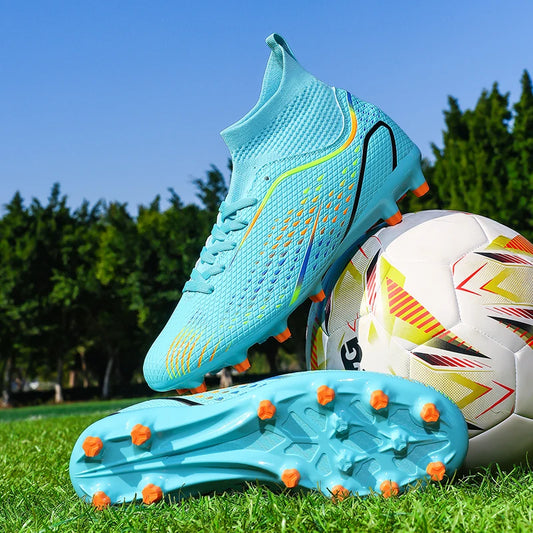 New Men Soccer Shoes Hot Sale High-quality Football Boots Women Unisex Futsal Cleats Ultralight Professional TF/FG Sneakers