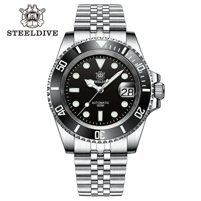 SD1953 Steeldive Brand 2022 Men Mechanical Wristwatch 41mm Stainless Steel Men Watch NH35 Sapphire Glass Men Watches