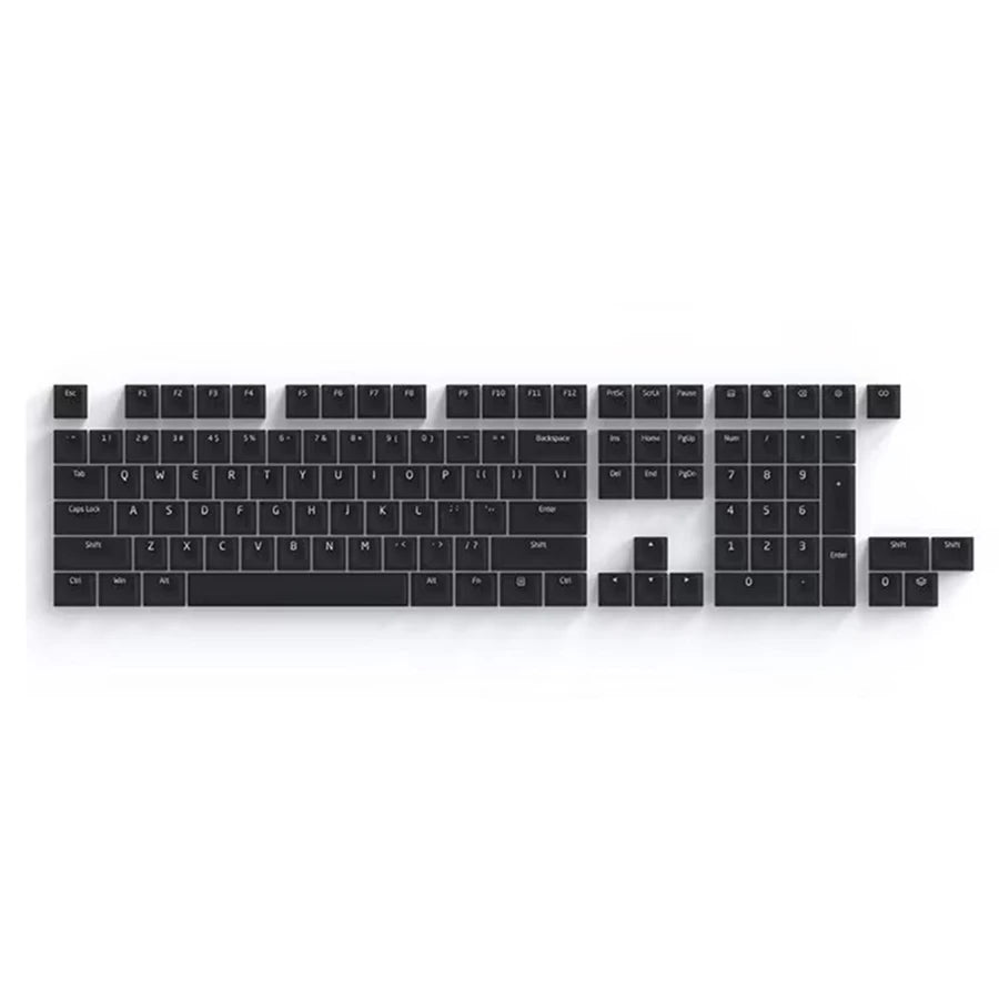 Nogi Cherry Profile ABS Silicone Keycap White Black Sakura Pep Very Peri for Keyboard Gh60 Poker 87 TKL 104 ANSI Xd64 Bm60 Xd68