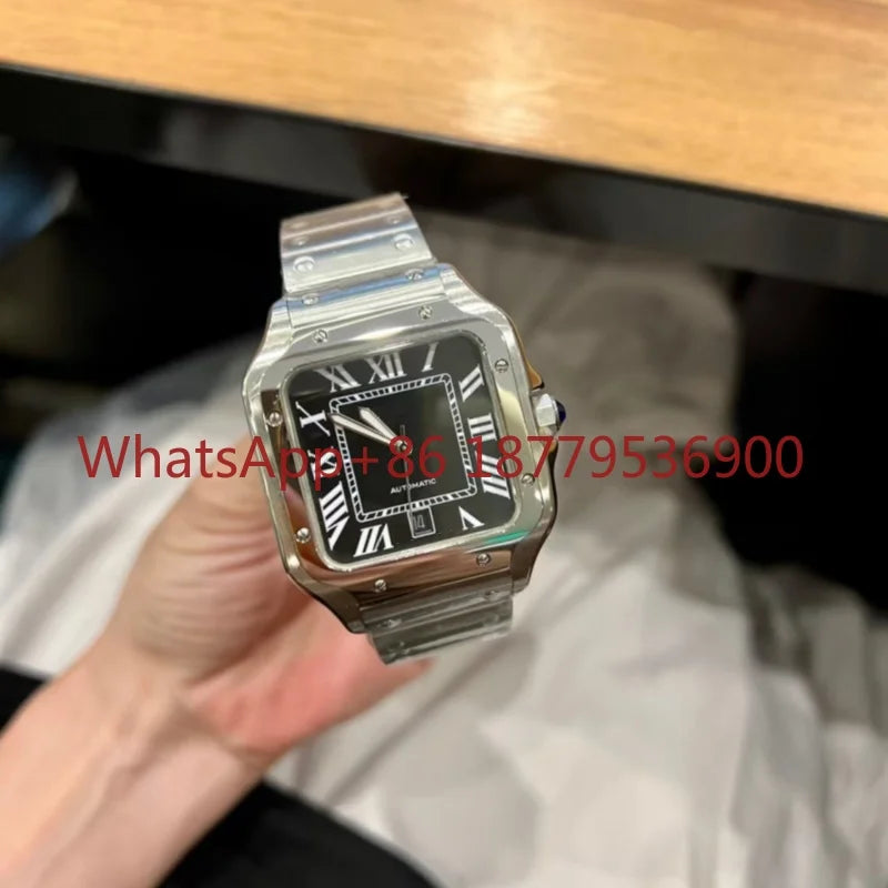 2026 Men's And Women's 34mm 38mm Automatic Mechanical 904L Stainless Steel Strap Watch Customized