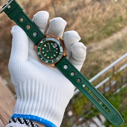 STEELDIVE Brand SD1953S Solid Bronze 41mm 30ATM Waterproof Sapphire Glass Super Luminous  NH35 Automatic Mens Dive Watch
