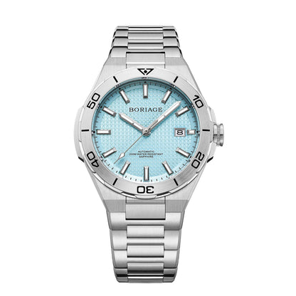 BORIAGE Fully automatic mechanical men's watch BGW9 luminous watch MIYOTA9015 movement 316 stainless steel 200m Water Resistance