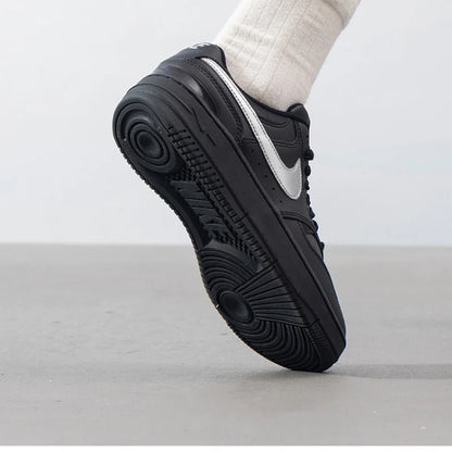 Nike  Authentic  Force Skateboarding Shoes For Women's Black Hq1674-001 Free Shipping
