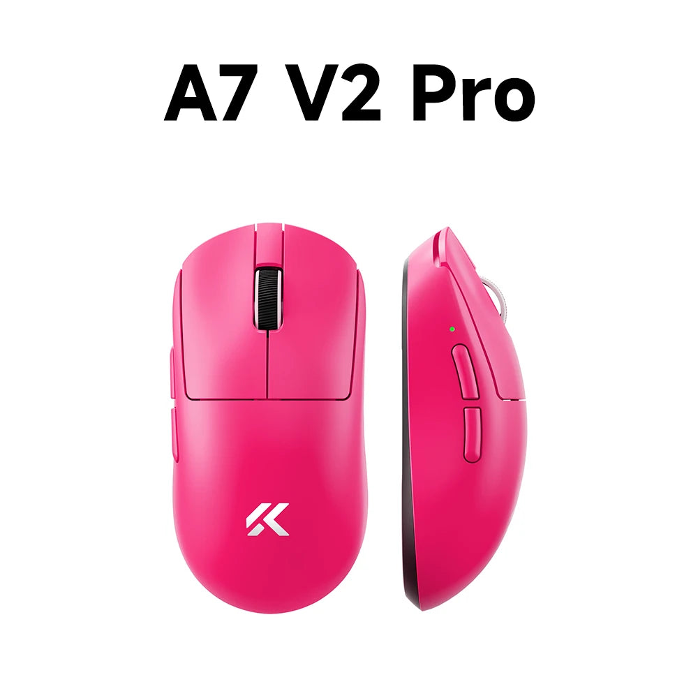 MCHOSE A7 V2 lengva belaidė žaidimų pelė su dvigubu 8,000Hz apklausos dažniu, PAW3950 TI, žaidimams, esportui ir biurui