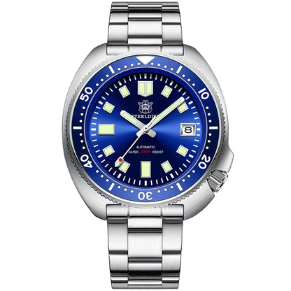 STEELDIVE SD1970 Automatic Mechanical Diver Watch Captain Willard NH35 Watches TURTLE Homage Water Resistant 200M Dive Watch Men