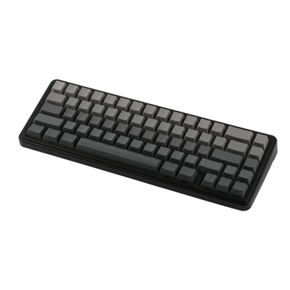 Teclado mecânico EPOMAKER x AULA F65 com layout 65%, hot-swap, montagem gasket e ligação com fios/Bluetooth/2.4G sem fios para Mac/Win