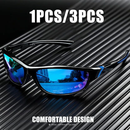 Polarized Sunglasses for Men Sports Mens-Sunglasses: Sun-Glasses with UV Protection for Fishing Driving Running Cycling