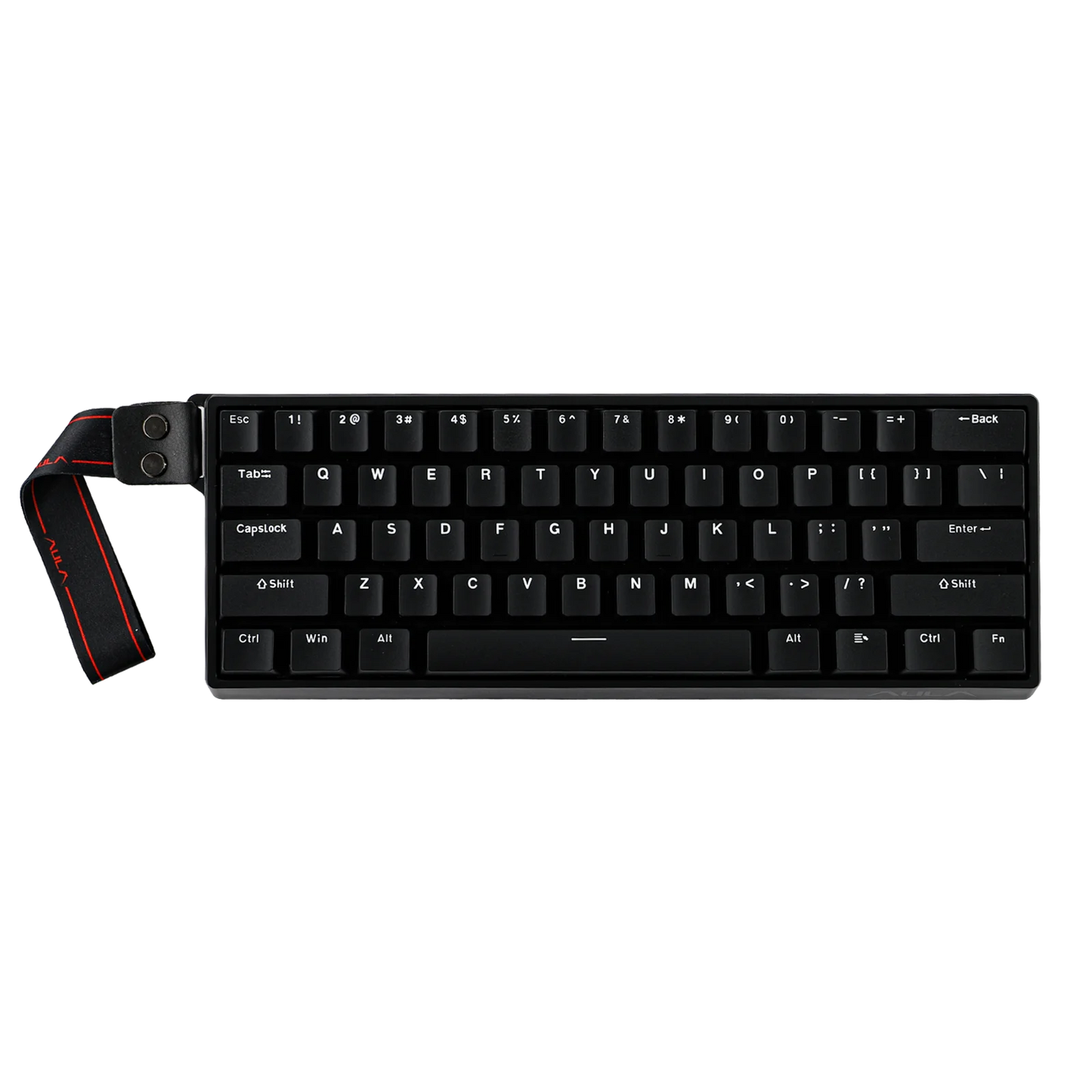 Teclado mecânico com fios AULA WIN60 HE/WIN60 HE MAX 60%, estrutura Tray-Mount, Hot-Swap e interruptores magnéticos de efeito Hall