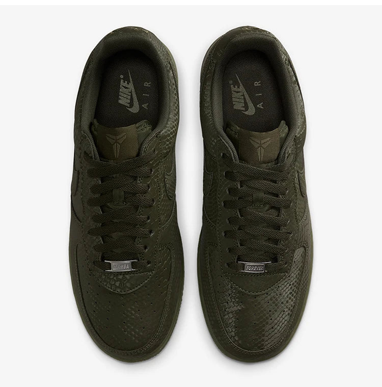 Nike Authentic Autumn Style Men's Snake Skin Pattern Low-Top Wear-Resistant Sneakers IB0018-301