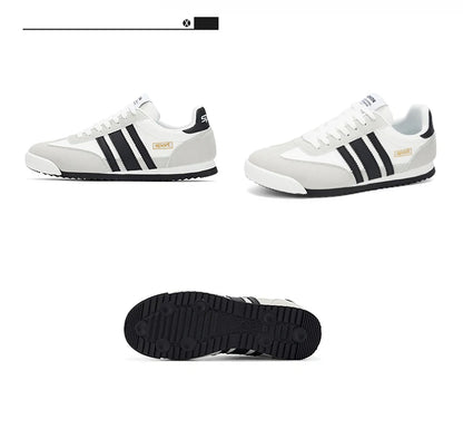 Men's Lightweight Forrest Gump Shoes, Soft Surface Non-Slip Sneakers, Retro Versatile Casual Shoes