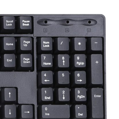 Teclado ergonómico USB para PC, teclado russo / teclado inglês, DropShipping