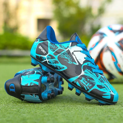 New Men Soccer Shoes Kids Cleats Grass Adult Professional Football Boots Ultralight Non-Slip Boys Training Shoes