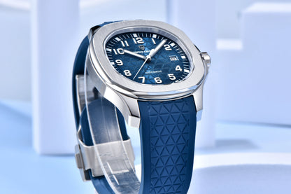 PAGANI DESIGN 2026 New Men's Watches Rose Gold Top Luxury  Automatic Watch For Men Barrel dial Steel Mechanical Wristwatch Men