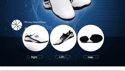 Firmway Professional Taekwondo Shoe for Unisex Soft Sole Kids Kung Fu  Comfortable Men Women Tai Chi Karate Shoes White Sneakes