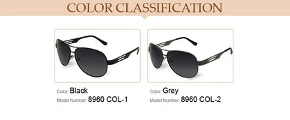 New Fashion Classic Men Polarized Glasses Hot Sale Eyewear Gentlemen Outdoor Driving Polarizing Sunglasses Oculos De Sol 8962