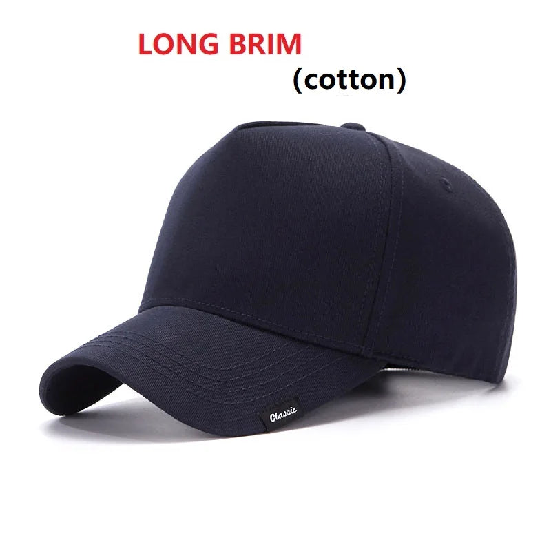 Bejzbol kape za muškarce s velikom glavom, za žene, XXL, prevelike, visoke krune, podesive, jednobojne, s kopčom (snapback), 56-60 cm, 60-65 cm