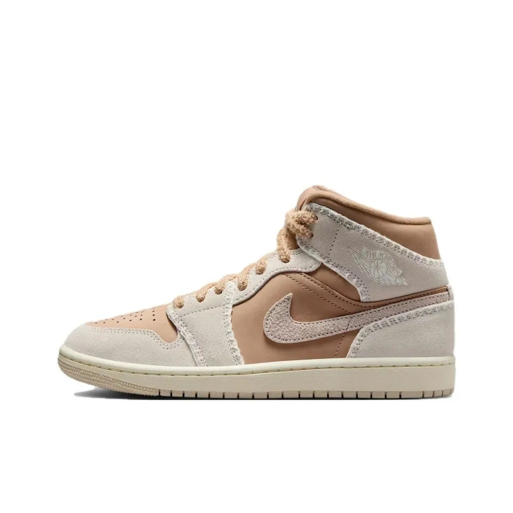 Basketbalové boty Nike Air Jordan 1 Mid Unisex – klasické ikonické basketbalové tenisky, pohodlné a univerzální DQ8426-105