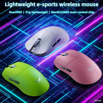 VGN Dragonfly F2 ProMax/Ultra e-sports gaming miš 42000DPI 0.125ms za Csgo latenciju, žični/bežični Dual 8K, 3 načina rada, PAW3395/3950