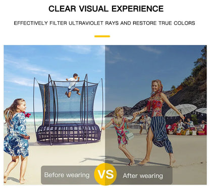 2025 Oversized Metal Rimless Integrated Windproof Sunglasses For Women Trends Y2k Luxury Brand Design Sun Glasses Unisex UV400