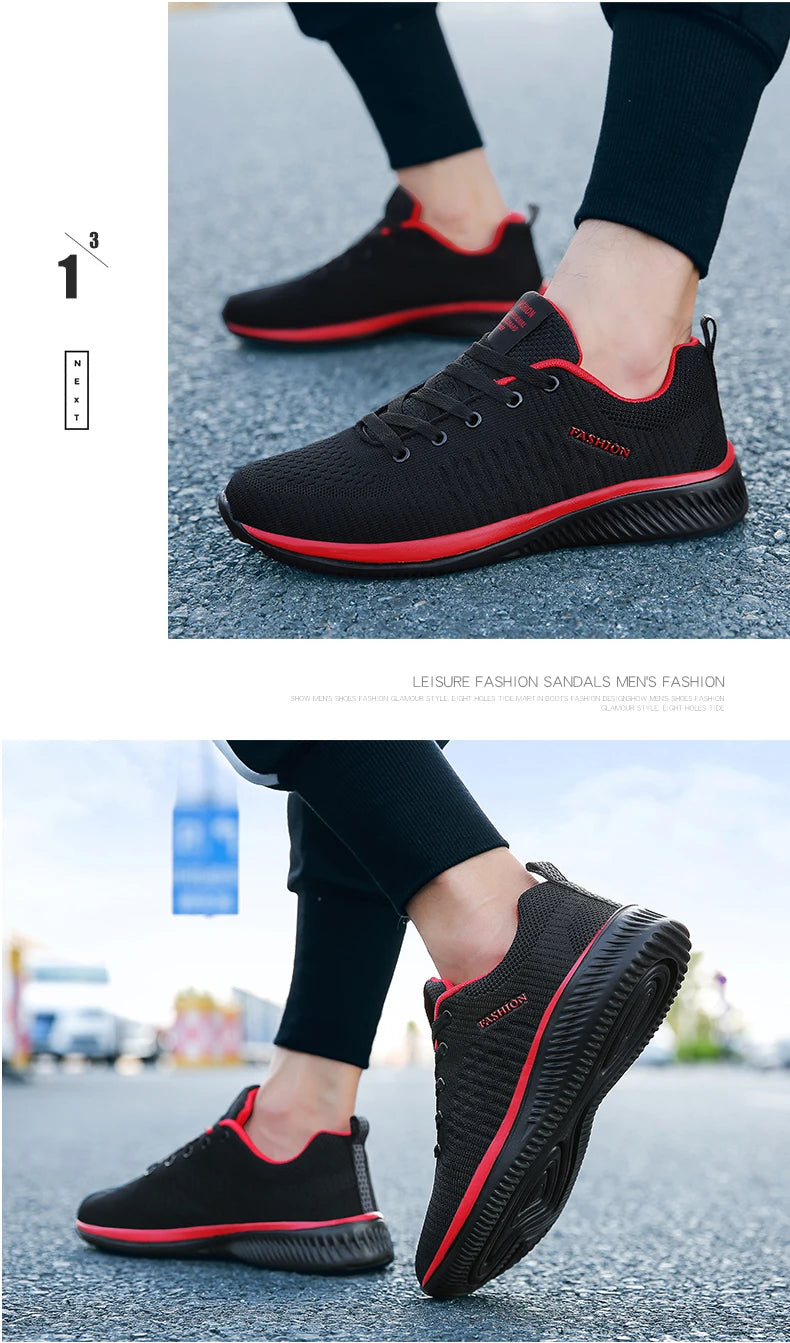 Men Shoes Running Shoes For Men Lightweight Tennis Comfortable Breathable Walking Sneakers