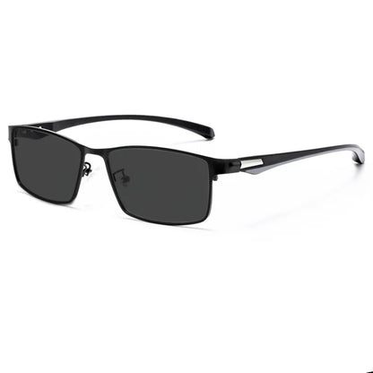 LOERHUNAR Brand Design for Men's Retro Business Myopia Sunglasses with Diopter 0 -0.75 -1.0  -1.5 -1.75 -2.0 -2.5 -3.0 to -6.0