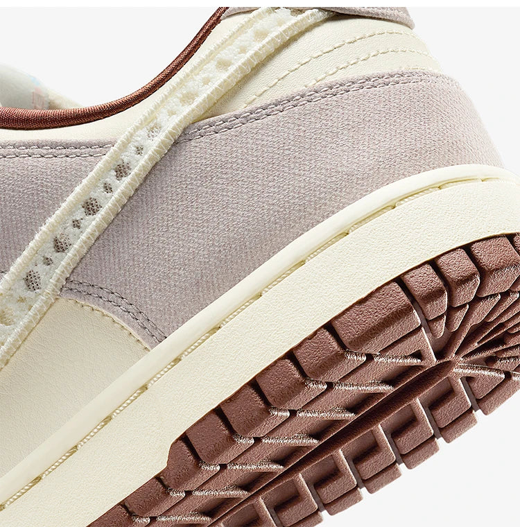 Nike genuine Dunk Low LX Women's Cushioned Retro Sneakers IH7353-010