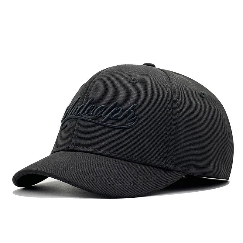 Nagy fejméretű, hátul zárt, 5 cm-es rövid karimájú baseball sapka férfiaknak, hálós, testre szabott sapkák, rugalmas, teljesen zárt sapkák, 56–60 cm, 61–65 cm