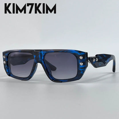 Steampunk Square Polarized Sunglasses Men Big 2026 Luxury Brand Punk UV400 Driving Sun Glasses Fashion Eyewear For Male Shades