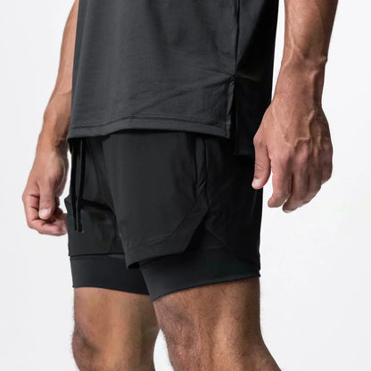 2025 Dragon Ball Majin Buu Anime Men Shorts Streetwear Summer Workout Pants Sportswear Fitness Double-layer Quick Dry Beach Pant