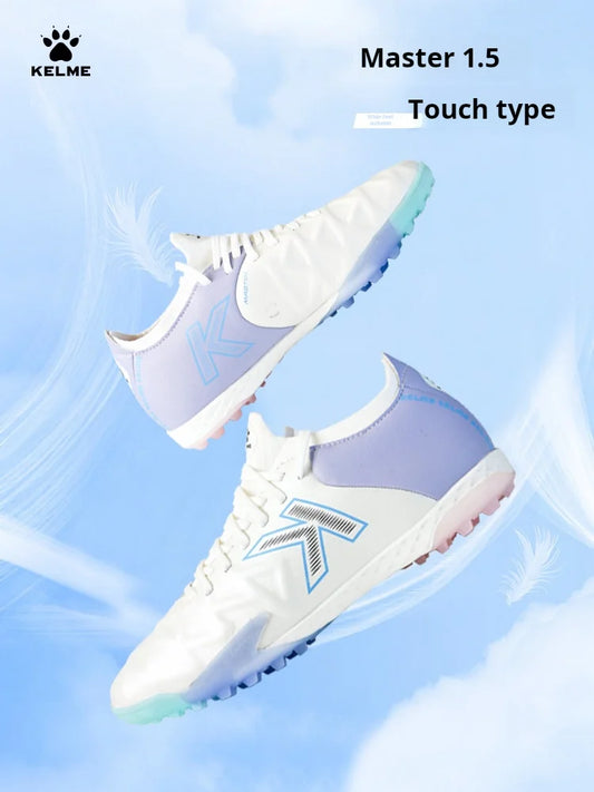 Scarpe da calcio Kelme da uomo Training TF Broken Nails per erba artificiale, antiscivolo, scarpe da calcio per giovani, scarpe da competizione in vitello