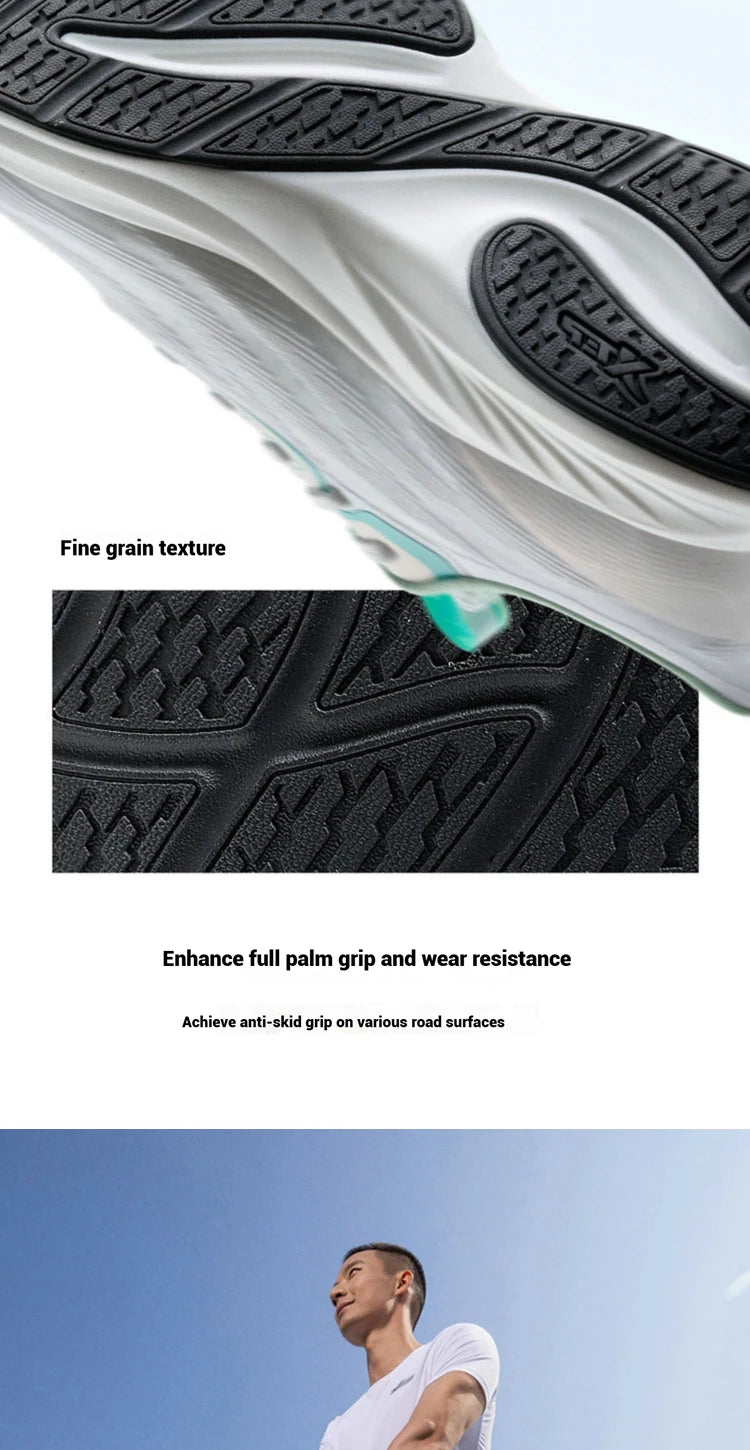 Xtep Light Wing 3 Laufschuhe für Herren – Sommermode, gepolstert, stoßdämpfend, leicht, moderne Sneaker 875219110034