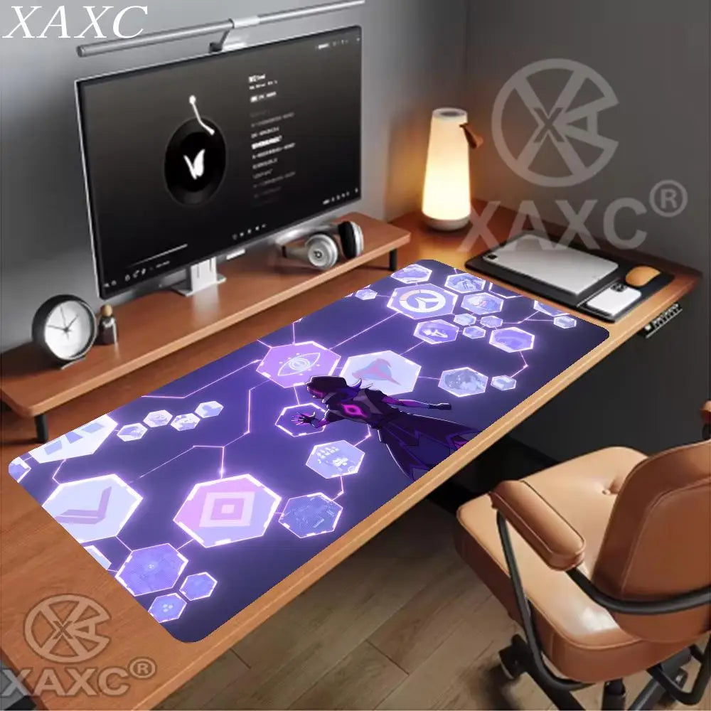 Large Game Overwatch Mouse Pad Kawaii XXL PC Computer Desk Mat Gamer Office Carpet Keyboard Table Gaming Accessories Mousepad XAXC