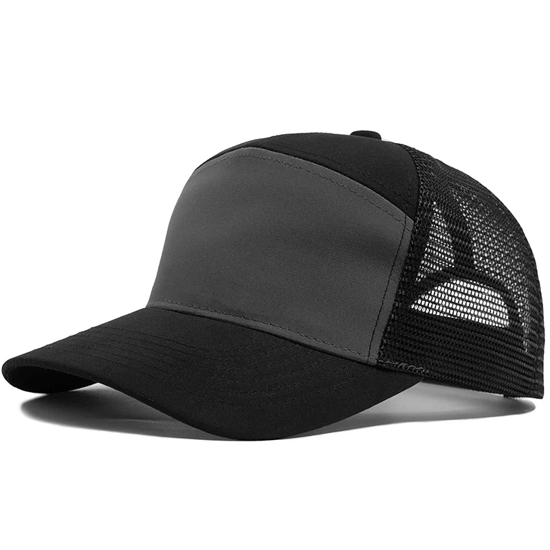 Letnia czapka baseballowa z 7 panelami, modne czapki hip-hopowe z siateczką, męskie czapki typu trucker, czapki z daszkiem, czapki typu hardtop, czapki typu snapback, damskie, unisex, fajne, nowa marka