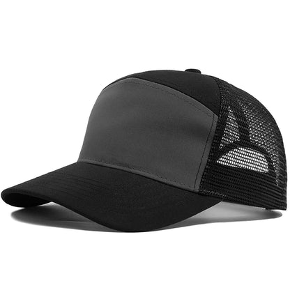 Letnia czapka baseballowa z 7 panelami, modne czapki hip-hopowe z siateczką, męskie czapki typu trucker, czapki z daszkiem, czapki typu hardtop, czapki typu snapback, damskie, unisex, fajne, nowa marka