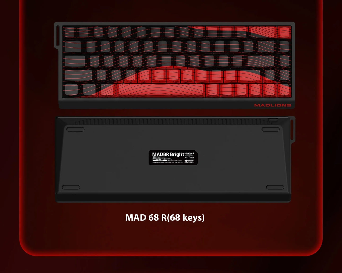 In Stock Mad60 Mad68 HE Mechanical Keyboard Magnetic Switch Customized RGB Gaming 8k Specialized Gaming Keyboards
